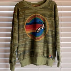 AN Camo crew neck- please read description